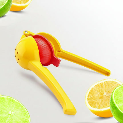 Manual Lemon Squeezer with Ergonomic Handle | Durable Aluminum Juicer for Fresh Citrus Juice Extraction
