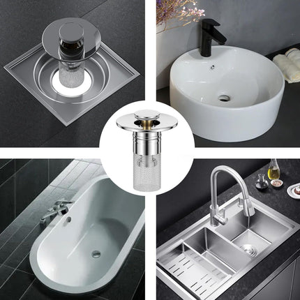 Sink Stopper, Shower Drain Hair Catcher