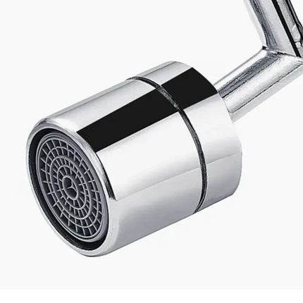 Rotating Faucet Extender, 720 Degree Swivel Tap Extension, Built-In Aerator Reduces Splashing and Mess at the Sink