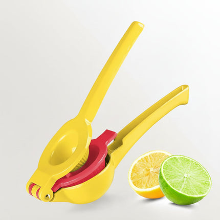 Manual Lemon Squeezer with Ergonomic Handle | Durable Aluminum Juicer for Fresh Citrus Juice Extraction