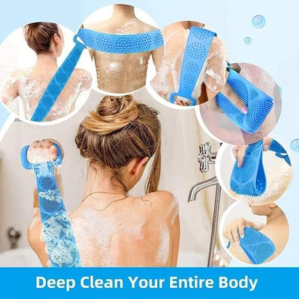 Silicone Body Scrubber with Exfoliating Texture | Gentle Cleansing for Smooth Skin