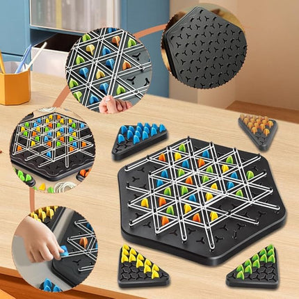 Rubber Band Puzzle Game with Colorful Shapes | Engaging Brain Teaser for All Ages