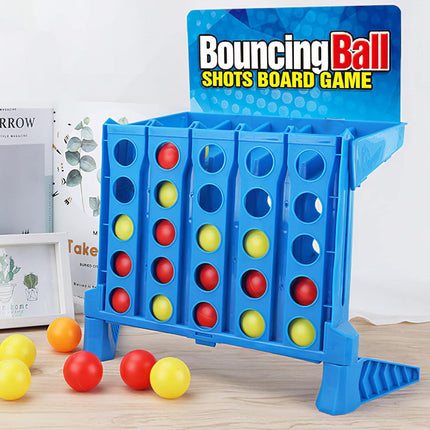 Bounce Ball Board Game for Family with Fast-Paced Gameplay | Connect Four for Active Party Fun