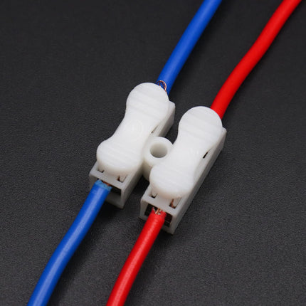 Quick Connect Wire Terminal Block Set for Easy Electrical Connections | 50-Piece Kit for Reliable Wiring