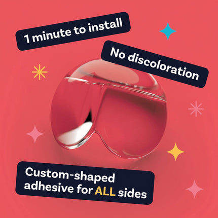 Clear Corner Protectors for Baby Safety with Strong Adhesive | Durable PVC Guards for Furniture Edges