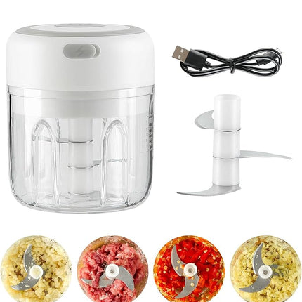 Versatile Vegetable Chopper with Sharp Stainless Steel Blades | Easy Meal Prep for Quick Cooking