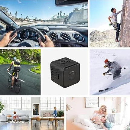 HD Mini Home Security Camera with Real Time Phone Streaming, 150 Degree Wide Angle Indoor Monitor
