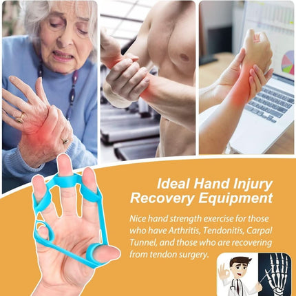 Hand Grip Strengthener, Hand Exerciser for Carpal Tunnel Relief – image 5