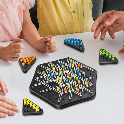 Rubber Band Puzzle Game with Colorful Shapes | Engaging Brain Teaser for All Ages