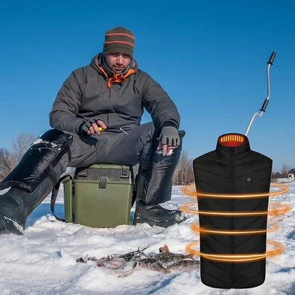 Heated Vest for Men and Women with Adjustable Temperature Control | Lightweight Layer for Warmth and Comfort