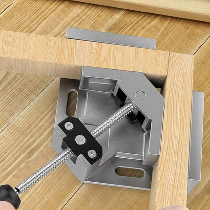 90 Degree Corner Clamp with Adjustable Grip and Anti Skid Jaws for Picture Frames, Boxes and Woodworking Joints