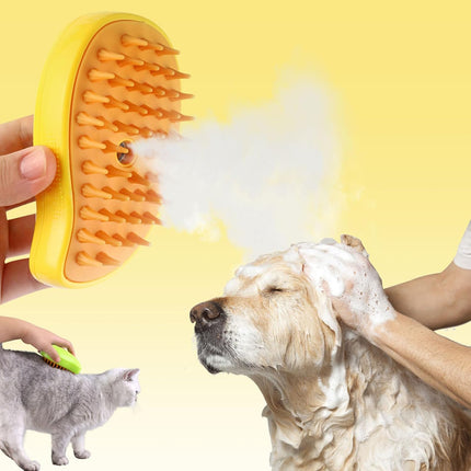 Dog Brushes, Rechargeable Cat Brush with Steam Mist for Hair Removal and Massage