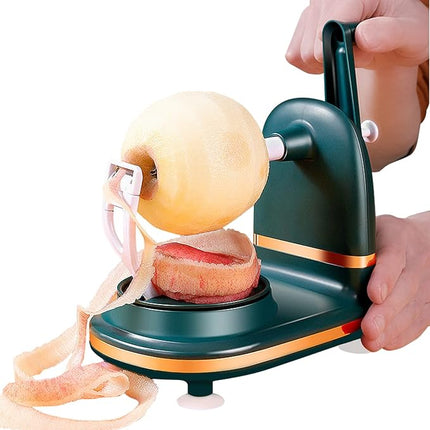 Vegetable Peeler with Ergonomic Grip, Comfortable Hand Peeler for Fruit and Vegetable Prep, Dark Green or Light Green