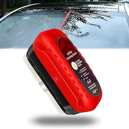 Oil Film Remover for Car Glass with Hydrophobic Coating, Fog and Grime Cleaner for the Daily Commute