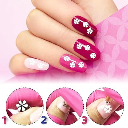 Nail Art Stamp Pen Set with Dual-Tip Design | Easy Application for Stunning Designs