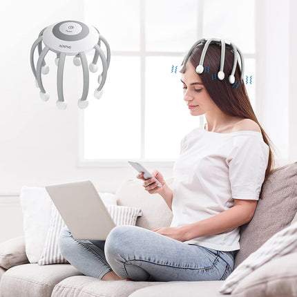 Electric Scalp Massager with Ergonomic Design | Soothing Relaxation for Stress Relief