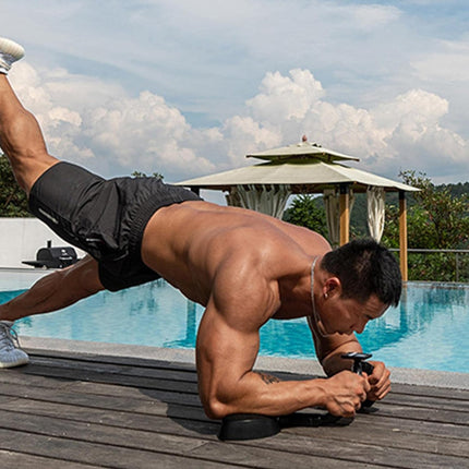 Plank Abs Trainer with Adjustable Resistance | Compact Design for Core Strength