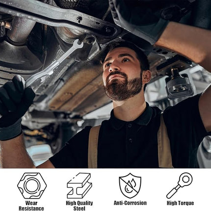 Universal Wrench Extender with Magnetic Grip | Adjustable Tool for Enhanced Torque and Access