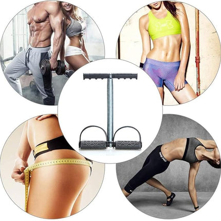 Resistance Trainer for Home Workouts with Adjustable Tension | Compact Design for Effective Muscle Building