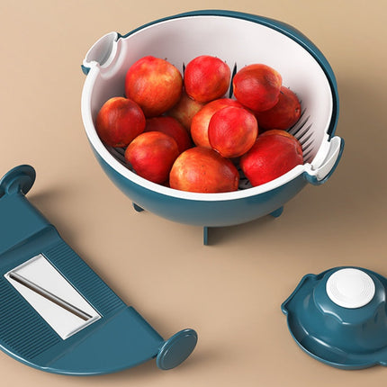 Multifunctional Vegetable Cutter with 9 Blades | Quick Prep Tool for Healthy Meals