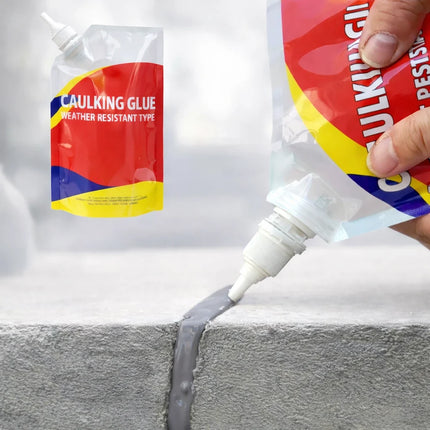 Waterproof Caulking Sealant with Quick-Dry Formula | Flexible Adhesive for Leak-Proof Sealing