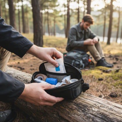 Emergency Survival Kit with First Aid Tools for Outdoor Safety | Portable Gear for Hiking and Camping