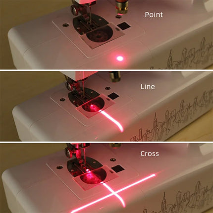 Sewing Machine Laser Guide with Magnetic Base, Sewing Supplies for Sergers