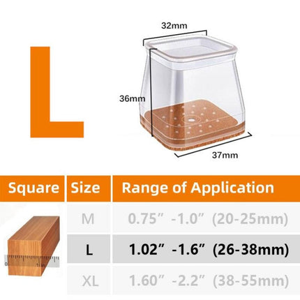 Chair Leg Floor Protectors, Felt Furniture Pads for Hardwood Floors – image 11
