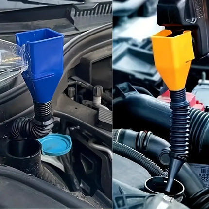 Flexible Spill-Free Funnel with Wide Opening | Essential Kitchen Tool for Easy Pouring