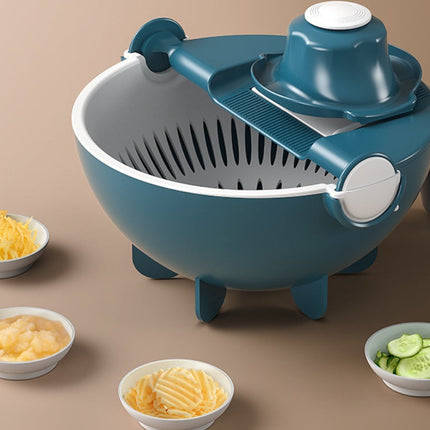 Multifunctional Vegetable Cutter with 9 Blades | Quick Prep Tool for Healthy Meals