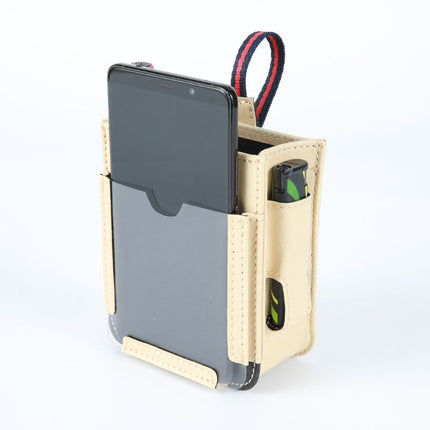 Car Air Vent Phone Holder with Card Storage Pockets, Open Face Design for Touchscreen Access, 5 Colours