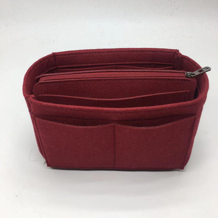 Tote Bag Organizer Insert with Structured Compartments, 4 Sizes S to XL, 10 Colors, Soft Purse Divider for Handbags and Shoulder Bags