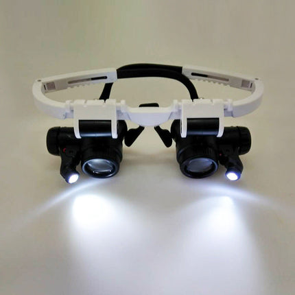 LED Magnifying Glasses with Adjustable Brightness | Lightweight Design for Clear Viewing