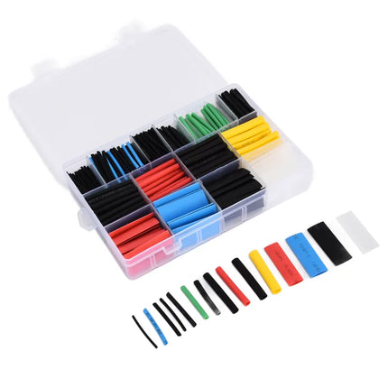 Heat Shrink Tubing Kit, 530 Piece Wire Insulation Sleeve Assortment for Cable Repair at Home, Car and Workshop