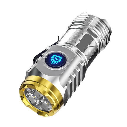 Multi-Mode Tactical LED Flashlight with Adjustable Brightness | Compact Design for Outdoor Adventures