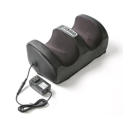 Electric Foot and Calf Massager with Heat and Adjustable Settings, Kneading Leg Massager for Feet and Calves, EU, UK and US Plug Options
