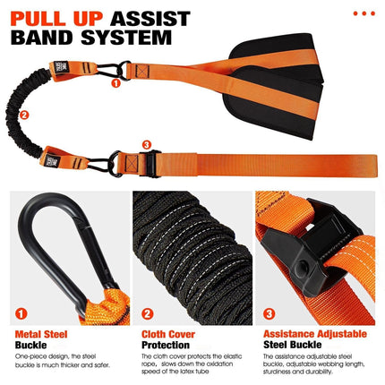 Resistance Bands for Pull Ups, Exercise Bands for Home Gym Equipment – image 5