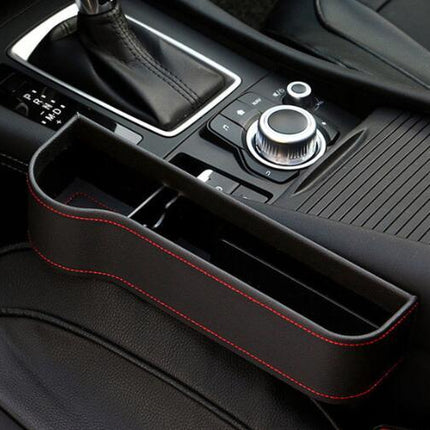 Car Seat Gap Filler Organizer with Cup Holder and Phone Pocket, Left, Right or 2 Pack Pair, 4 Colour Options