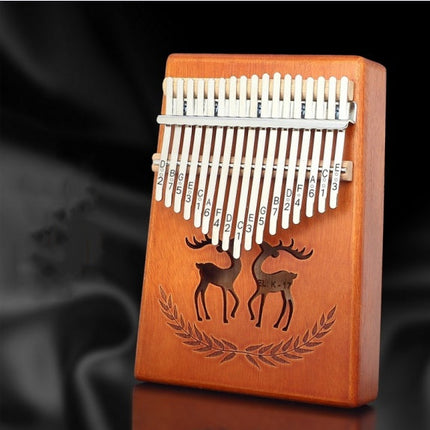 Kalimba Thumb Piano, Natural Wood Finger Piano for Beginners and Kids, 11 Styles Including Acacia, Bamboo and Walnut