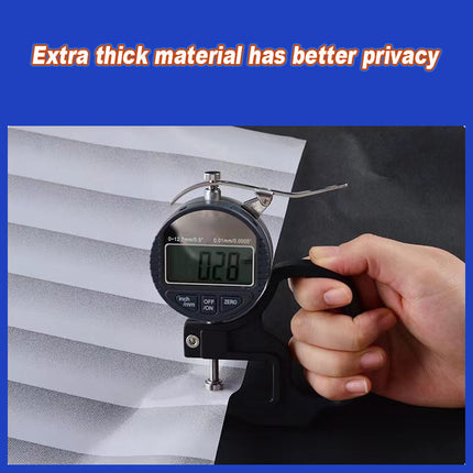 One Way Privacy Window Film with Imitation Blinds, Window Cover for Heat Insulation and UV Blocking – image 7