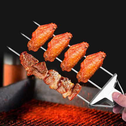 Kabob Skewers for Grilling, Vegetable Skewers and Grilling Accessories – image 6