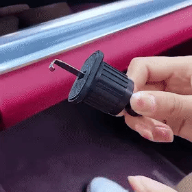 Air Vent Phone Holder for Cars with 360 Degree Rotation, Clip-On Mobile Phone Mount for Hands-Free Navigation