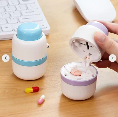 Pill Cutter Tool with Ergonomic Grip | Compact Design for Precise Dosing