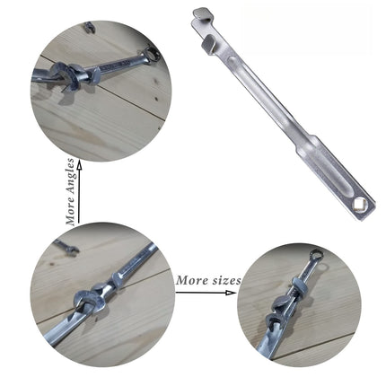 Universal Wrench Extender with Magnetic Grip | Adjustable Tool for Enhanced Torque and Access