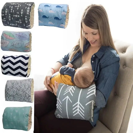 Nursing Arm Pillow with Soft Supportive Foam | Ergonomic Design for Comfort