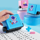 Math Rolling Stamp for Kids, Teacher Stamp and Number Stamps for Mental Math Practice, Homeschool Supplies for Classroom