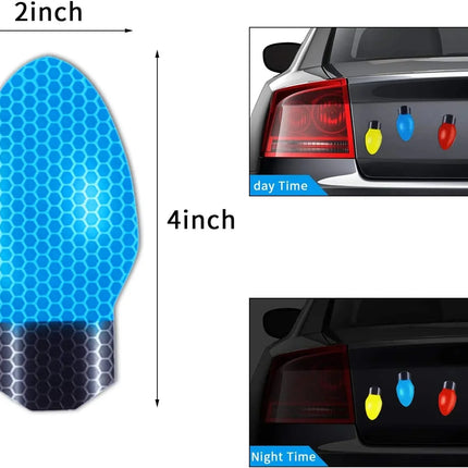 Christmas Car Magnets, Reflective Christmas Car Decorations – image 8