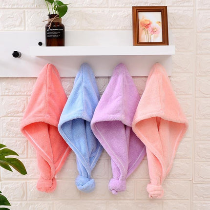 Ultra Absorbent Hair Wrap Towel | Microfiber Fast-Drying Design for Effortless Styling