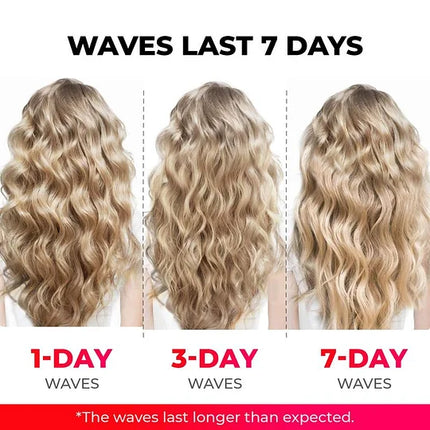 Hair Styler, Dual Barrel Beach Waver with Ionic Technology