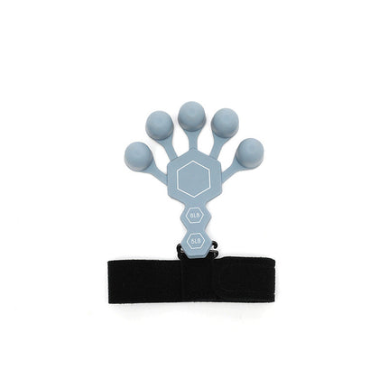 Silicone Finger Strength Trainer, Compact Portable Grip and Finger Exerciser for Climbing, Tennis and Guitar